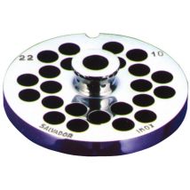 1pz Trafila Per Tritacarne Inox N 8 (ï 14 - 7 Fori)