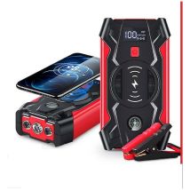 Tragbare Auto-starthilfe, 28000 Mah, 4 Usb-batterien, Starthilfe, Auto-starthilfe, Powerbank, All-in-one-auto-powerbank Mit Muti-funktion
