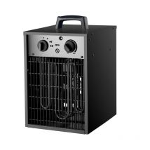 Capaldo – Elektrischer Heizlüfter 1500/3000W – Heizleistung, Edelstahlheizelement, Thermostat, IP24