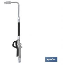 Cofan 90°-Schmierpistole – Aluminiumdruckguss – Durchflussrate bis zu 30 l/min – Maximaler Arbeitsdruck 1000 psi (70 bar)