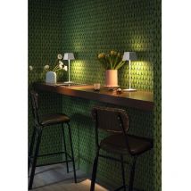 Tragbare und wiederaufladbare IP54 Siesta Verde Bosco LED-Tischleuchte