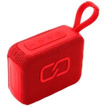 Tragbarer Bluetooth-lautsprecher 5.3 5w Modell Xs40 Wasserdicht Ipx4 Akkulaufzeit 16h Ledwood Rot
