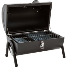 Habitat Et Jardin - Tragbarer Holzkohlengrill 'Captain' - 42 x 27 x 43 cm - Schwarz