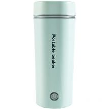 Decdeal - Tragbarer elektrischer Wasserkocher für kochendes Wasser 350 ml Reise Becherte Tee Heiße Kessel Edelstahl Automatische Ausschalten von