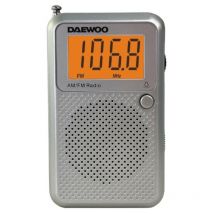Tragbares Radio Daewoo dw1115/ grau