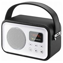 Tragbares Radio Sunstech rpbt450/ schwarz