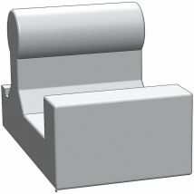 Rontec - Bilderschienen-Traghaken Aluminium natur eloxiert