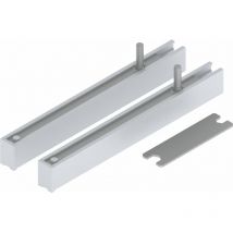 Solido - 100/HELM Tragprofil-Set me minimale Einbauhöhe 4-12 mm Aluminium