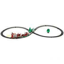 Train électrique 22 pièces du village de Noël