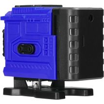 Train tail shape 12-line wall sticker 360 level meter-1pcs-blue