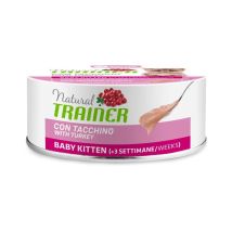 Natural Per Gatto Baby Kitten Con Tacchino Da 80 Gr - Trainer