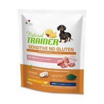 Cane Mini Adult Sensitive no Gluten 800gr Maiale - Trainer