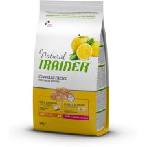 Natural Trainer dog puppy & junior small & toy pollo fresco kg 2