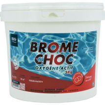 Traitement choc universel brome choc - pastilles 20G by seau de 5KG - 200102 - Aqualux