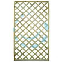 Traliccio in pino impregnato cornice mm.35x35 - cm. 40x180h.