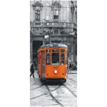 Tram, intissé photo mural, 90 x 202 cm, 1 part
