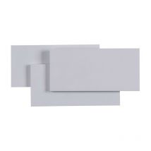 Trame Integrated LED Wall Lamp White