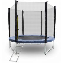 Trampolin 250 Outdoor Gartentrampolin Komplettset 2,50m 250 cm Modell 2019 mit extra verstärkten Rahmen