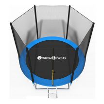 Trampolin 252 cm mit Sicherheitsnetz und Leiter - bis 110 kg