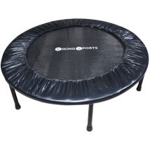 Cama elástica de fitness - plegable - 101x22,5 cm - negro