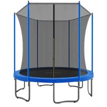 Iztoss - Trampoline Ø185cm - Jardin - Trampoline d'Extérieur - Charge maximale 50 kg - Enfant - Bleu