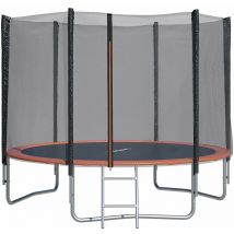 Trigano - Trampoline ø 3,05 m avec filet de sécurité et échelle