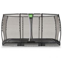 Molex - Trampoline enterré exit Allure Premium 214x366cm - noir