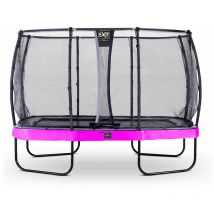 Exit Toys - Trampoline exit Elegant Premium 244x427cm avec filet de sécurité Deluxe - violet