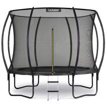 Lejump - Trampoline Extérieur Ø305cm Noir Rond Pumpkin