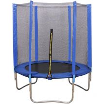 Haloyo - Trampoline - trampoline d ́extérieur, trampoline de jardin, trampoline enfant - bleu 1.524m