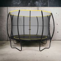 Gdlc - Trampolino tappeto Elastico con rete si sicurezza 305cm Bimbo Jumpy Pro
