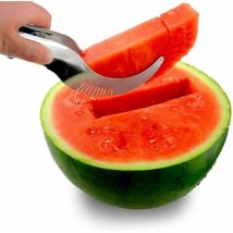 Fei Yu - Tranche de Pastèque,2 pcs Couteau à Pastèque,Melon Outil de Cuisine,Acier Inoxydable Coupe Fruits,Outil de Cuisine Polyvalent,Utilisée pour