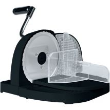 Trancheuse à pain Wenko manuelle abs noir avec couteau inox machine à couper le pain coupe-pain manuel ustensile de cuisine pour pain 1 8 cm