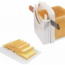 Serbia - Trancheuse à Pain,Épaisseurs Machine à Trancher Réglable Gâteau et Pain Cutter Toast Cut à Gâteau Niveleur Réglable Manu Pain Slicer Gâteau