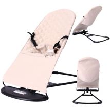 Transat bébé, chaise à bascule - beige