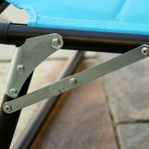 Transat pliable jamie bleu