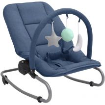 Le Poisson Qui Jardine - Transat pour bébé. Bleu. De qualité et prix contenu - Bleu