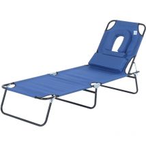 MH - Transat table de massage mounia bleu