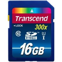 Carte sdhc Transcend Premium 400 16 gb Class 10, uhs-i