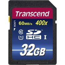 Transcend - Carte sdhc Premium 400 32 gb Class 10, uhs-i