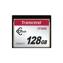Transcend CFX650 - 128 Go - CFast 2.0 - MLC - 510 Mo/s - 370 Mo/s - Noir (TS128GCFX650)