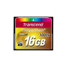 Transcend CompactFlash Card 1000x 16GB 16GB CompactFlash memory card