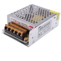 Transformador de alimentación 220-12V para cámara y luces led 5A metal