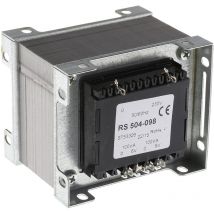 Transformateur à montage sur châssis, Vin 230V c.a., Vout 6V c.a., 2 sorties, 200VA ( Prix pour 1 )