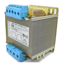 Cta Transformatori Elettrici - Transformateur cta deux Fils d'isolement de 300VA 230-400/24+24 TMSBCMK0.30