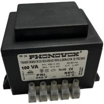 Phonovox - Transformateur De Piscine 100va 230/12v 50-60hz. Ip-00 Bloc D'Alimentation Tp31100