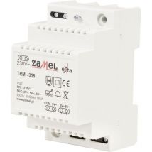 Zamel - Transformateur de sonnette TRM-358 3 v/ac, 5 v/ac, 8 v/ac 5 a W850181