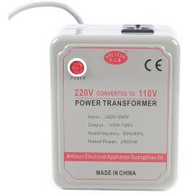 Transformateur de tension variable puissant Convertisseur Convertisseur Transformer pour transformer les appareils électriques d'une tension de
