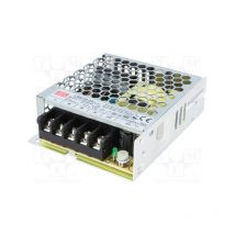 Transformateur led 220V 24V 50W 2.2A mean well LRS-50-24