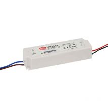 Mean Well - Transformateur led 35W 90-264V à 12V dc étanche IP67 LPV-35-12 LPV-35-12